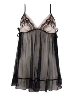 Babydoll Lise Charmel Follement Sexy (Nude Sexy) -Sous-vetement Soldes Boutique babydoll lise charmel follement sexy nude sexy 4