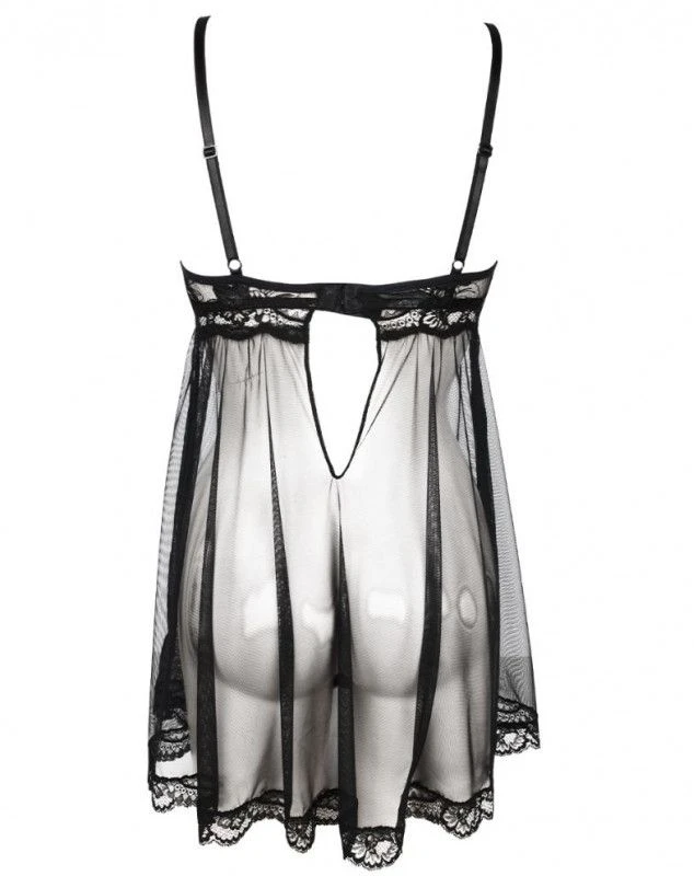 Babydoll Lise Charmel Glamour Couture (Noir) 3 Babydoll Lise Charmel Glamour Couture (Noir) – Image 3