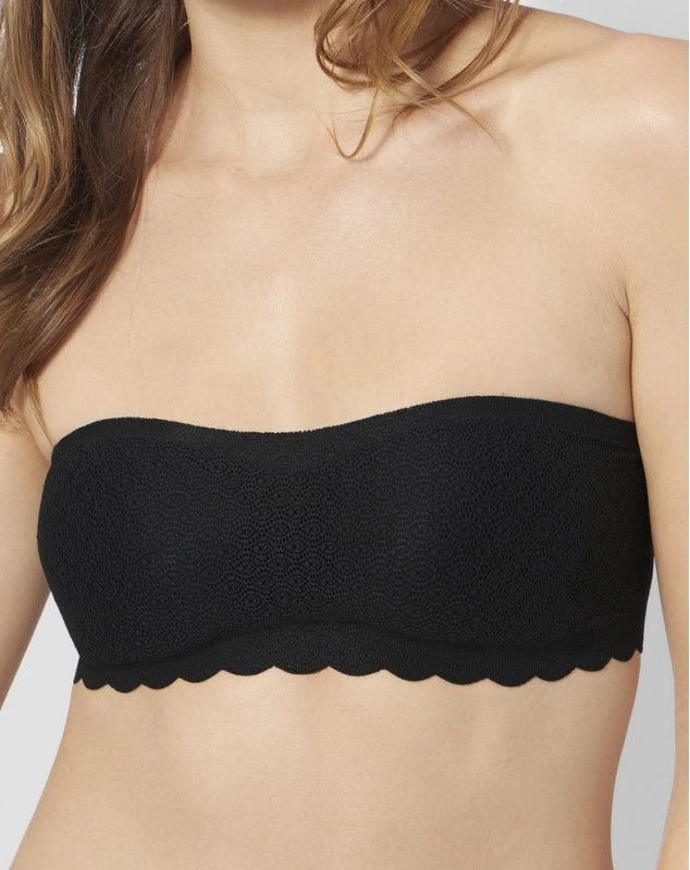 Bandeau En Dentelle Sloggi Zero Feel Lace (Noir) 1 Bandeau En Dentelle Sloggi Zero Feel Lace (Noir)