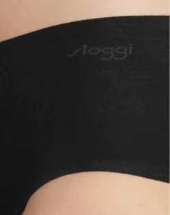 Boxer Sloggi Zero Modal Lot De 2 (Noir) -Sous-vetement Soldes Boutique boxer sloggi zero modal lot de 2 noir 2