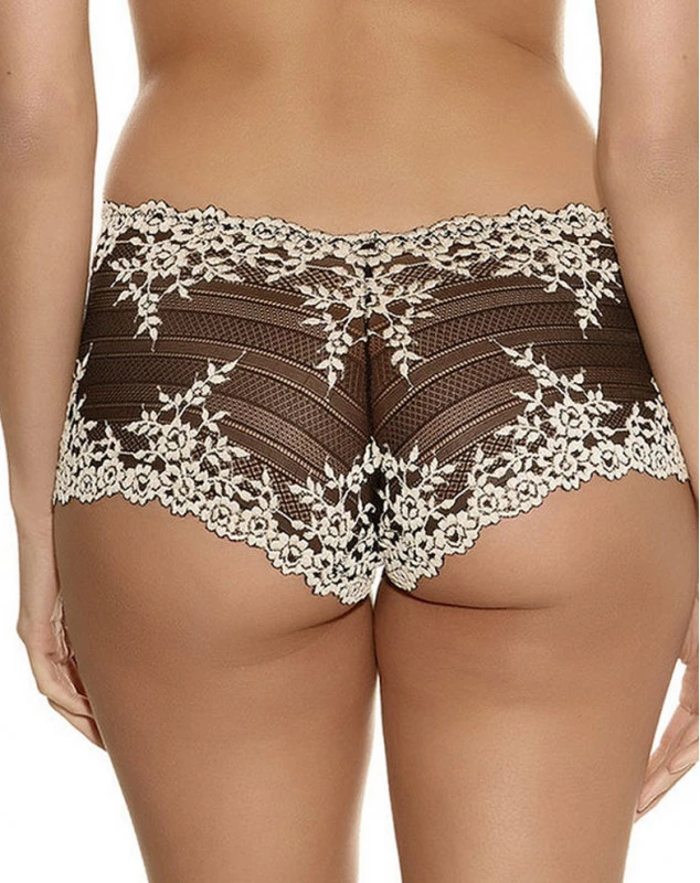 Boxer Wacoal Embrace Lace (Noir) 2 Boxer Wacoal Embrace Lace (Noir) – Image 2