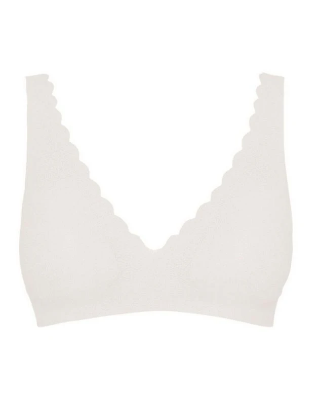 Bralette En Dentelle Sloggi Zero Feel Lace (Angora) 4 Bralette En Dentelle Sloggi Zero Feel Lace (Angora) – Image 4