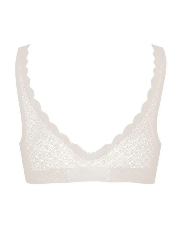 Bralette En Dentelle Sloggi Zero Feel Lace (Angora) 5 Bralette En Dentelle Sloggi Zero Feel Lace (Angora) – Image 5
