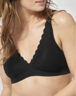 Bralette En Dentelle Sloggi Zero Feel Lace (Noir)