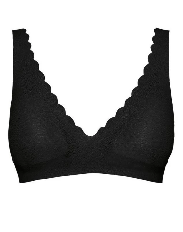 Bralette En Dentelle Sloggi Zero Feel Lace (Noir) 5 Bralette En Dentelle Sloggi Zero Feel Lace (Noir) – Image 5