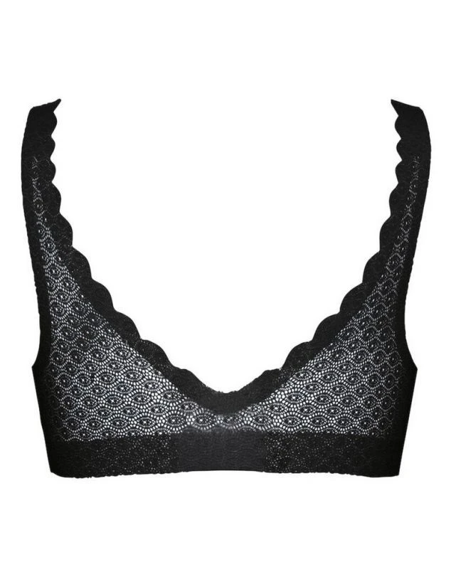 Bralette En Dentelle Sloggi Zero Feel Lace (Noir) 6 Bralette En Dentelle Sloggi Zero Feel Lace (Noir) – Image 6