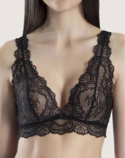 Bralette Triangle Aubade Danse Des Sens (Noir)