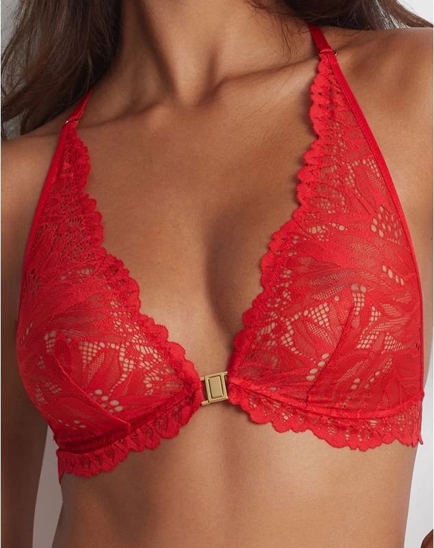 Bralette Triangle Aubade Flowermania (Rouge Floral) 1 Bralette Triangle Aubade Flowermania (Rouge Floral)