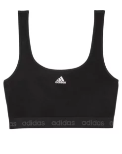 Brassière Adidas Micro Free Cut (Noir) -Sous-vetement Soldes Boutique brassiere adidas micro free cut noir 3