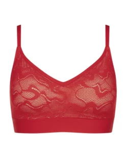 Brassière Sloggi Go Allround Lace (Campari) -Sous-vetement Soldes Boutique brassiere sloggi go allround lace campari 2