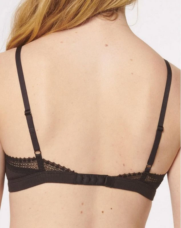 Brassière Sloggi GO Ribbed Coton Bio (Noir) 2 Brassière Sloggi GO Ribbed Coton Bio (Noir) – Image 2