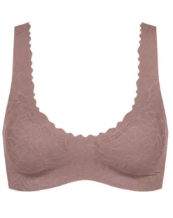 Brassière Sloggi Zero Feel Lace (Cacao) -Sous-vetement Soldes Boutique brassiere sloggi zero feel lace cacao 2