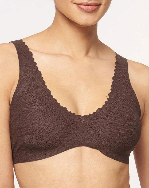 Brassière Sloggi Zero Feel Lace (Ebony Brown) 1 Brassière Sloggi Zero Feel Lace (Ebony Brown)