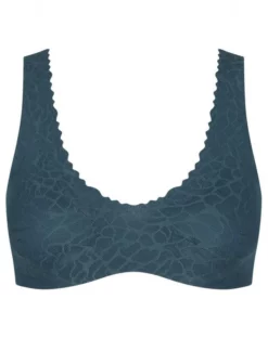 Brassière Sloggi Zero Feel Lace (Secret Lagoon) -Sous-vetement Soldes Boutique brassiere sloggi zero feel lace secret lagoon 2