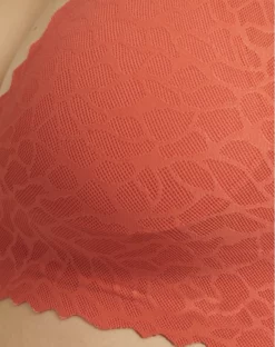 Produits populaires -Sous-vetement Soldes Boutique brassiere sloggi zero feel lace watermelon 1 1