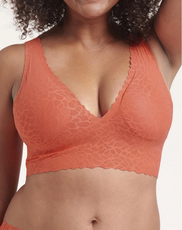 Brassière Top Sloggi Zero Feel Lace (Watermelon) 2 Brassière Top Sloggi Zero Feel Lace (Watermelon) – Image 2
