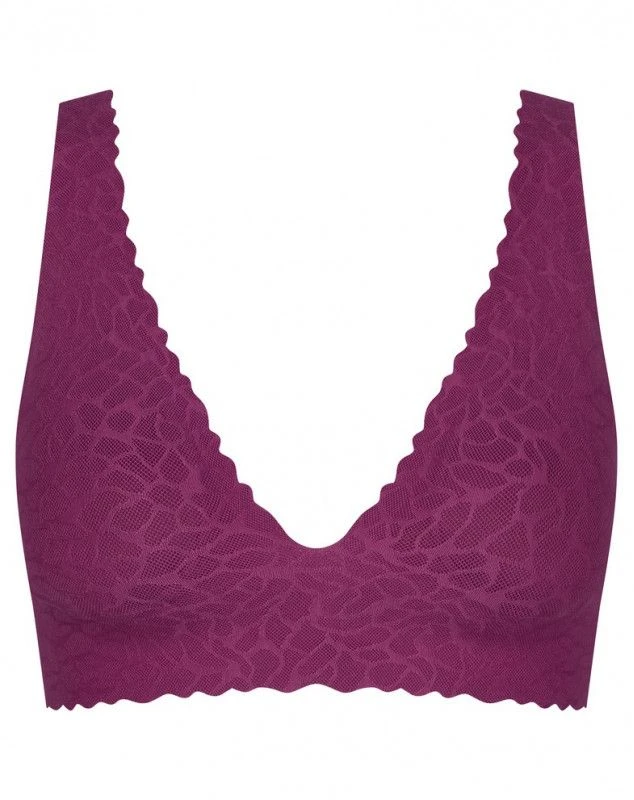 Brassière Top Sloggi Zero Feel Lace (Wine) 3 Brassière Top Sloggi Zero Feel Lace (Wine) – Image 3