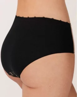 Culotte Empreinte Agathe (Noir) -Sous-vetement Soldes Boutique culotte empreinte agathe noir 1 2