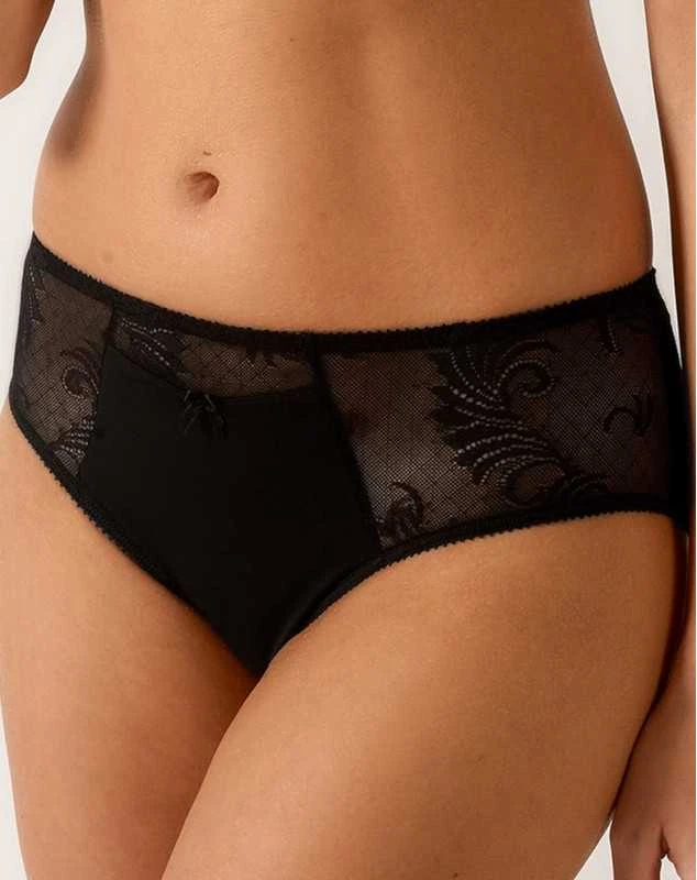 Culotte Empreinte Thalia (Noir) 2 Culotte Empreinte Thalia (Noir) – Image 2
