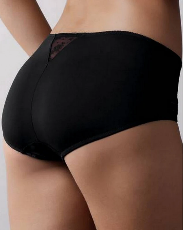 Culotte Rosa Faia Fleur (Noir) 2 Culotte Rosa Faia Fleur (Noir) – Image 2