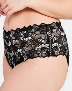 Culotte Sans Complexe Arum Gala (Noir/Gris/Blanc) -Sous-vetement Soldes Boutique culotte sans complexe arum gala noirgrisblanc 2