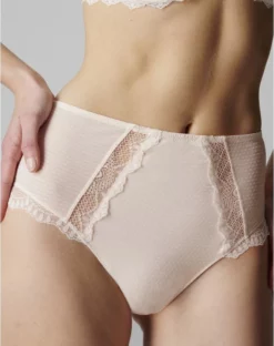 Simone Perele Culotte Simone Pérèle Candide (Rose Sakura) -Sous-vetement Soldes Boutique culotte simone perele candide rose sakura 2