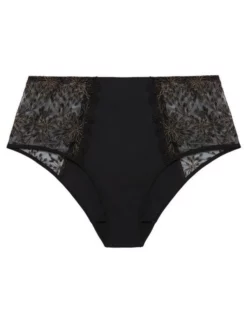 Simone Perele Culotte Simone Pérèle Singulière (Noir) -Sous-vetement Soldes Boutique culotte simone perele singuliere noir 2