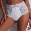 Culotte Taille Haute Aubade Mon Bijou (Blanc)