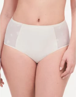 Culotte Taille Haute Chantelle Bold Curve (Imprimé Ivoire)