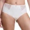 Culotte Taille Haute Chantelle Graphic Support (Blanc)