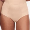 Culotte Taille Haute Chantelle Smooth Lines (Beige Doré)