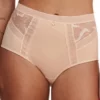 Culotte Taille Haute Chantelle True Lace (Beige Doré)