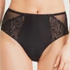 Culotte Taille Haute Louisa Bracq Electric Waves (Noir)