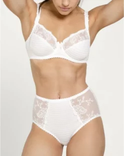 Culotte Taille Haute Louisa Bracq Elise (Blanc) 5 Culotte Taille Haute Louisa Bracq Elise (Blanc) -Sous-vetement Soldes Boutique culotte taille haute louisa bracq elise blanc 2