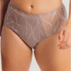 Culotte Taille Haute Louisa Bracq Julia (Taupe)