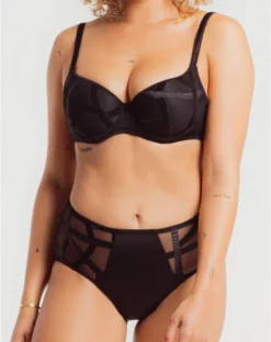 Culotte Taille Haute Louisa Bracq Série (Noir) 5 Culotte Taille Haute Louisa Bracq Série (Noir) -Sous-vetement Soldes Boutique culotte taille haute louisa bracq serie noir 2