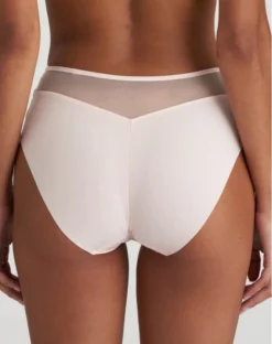 Culotte Taille Haute Marie Jo Leda (Glossy Pink) -Sous-vetement Soldes Boutique culotte taille haute marie jo leda glossy pink 2