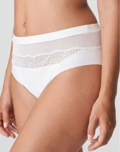 Culotte Taille Haute Prima Donna Sophora (Blanc) -Sous-vetement Soldes Boutique culotte taille haute prima donna sophora blanc 2