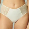 Simone Perele Culotte Taille Haute Simone Pérèle Dahlia (Perle Ivoire)