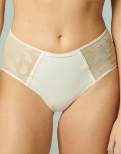 Simone Perele Culotte Taille Haute Simone Pérèle Dahlia (Perle Ivoire)