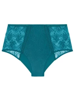 Simone Perele Culotte Taille Haute Simone Pérèle Opaline (Vert Emeraude) -Sous-vetement Soldes Boutique culotte taille haute simone perele opaline vert emeraude 2