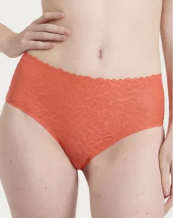 Culotte Taille Haute Sloggi Zero Feel Lace (Watermelon)