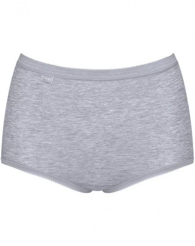 Culottes Basic + Maxi (Lot De 4) Sloggi (Blanc/Nightfall/Blueberry/Gris) 5 Culottes Basic + Maxi (Lot De 4) Sloggi (Blanc/Nightfall/Blueberry/Gris) – Image 5