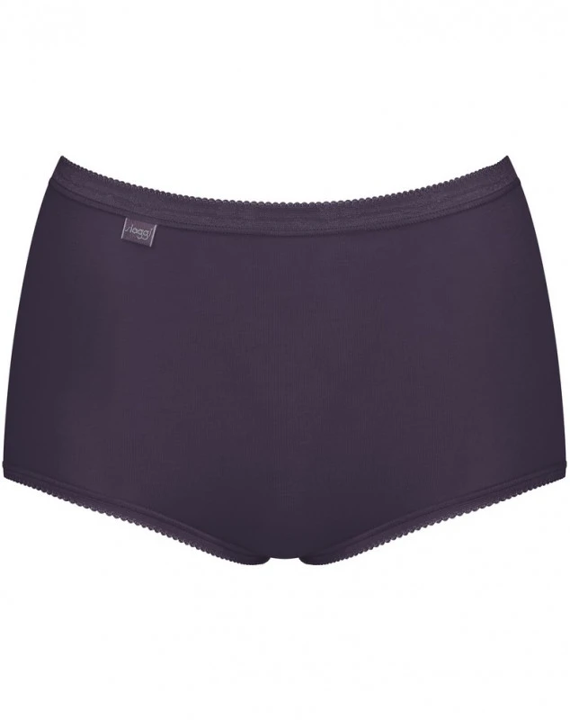 Culottes Basic + Maxi (Lot De 4) Sloggi (Blanc/Nightfall/Blueberry/Gris) 7 Culottes Basic + Maxi (Lot De 4) Sloggi (Blanc/Nightfall/Blueberry/Gris) – Image 7