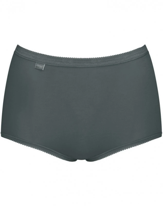 Culottes Basic + Maxi (Lot De 4) Sloggi (Blanc/Nightfall/Blueberry/Gris) 9 Culottes Basic + Maxi (Lot De 4) Sloggi (Blanc/Nightfall/Blueberry/Gris) – Image 9