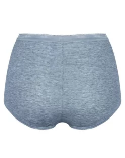 Culottes Maxi Sloggi Basic + (Lot De 4) (Gris) -Sous-vetement Soldes Boutique culottes maxi sloggi basic lot de 4 gris 3