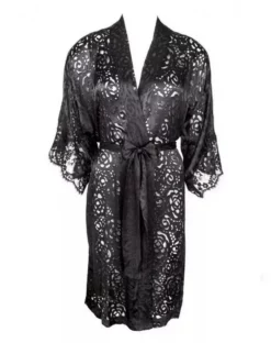 Déshabillé Lise Charmel Dressing Floral (Noir)