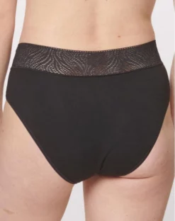 Hipster Menstruel Medium Sloggi Period Pants (Noir) -Sous-vetement Soldes Boutique hipster menstruel medium sloggi period pants noir 2