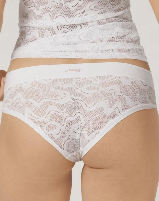 Hipster Sloggi GO Allround Lace (Blanc) 2 Hipster Sloggi GO Allround Lace (Blanc) – Image 2