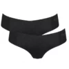 Hipster Sloggi Zero Modal Lot De 2 (Noir)